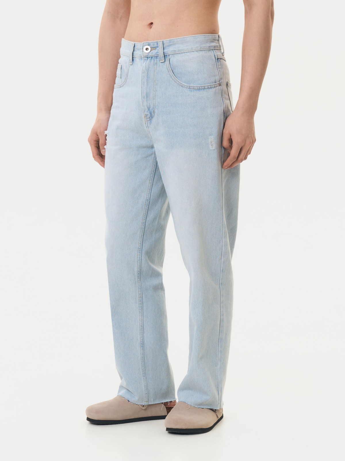 Брюки джинсовые