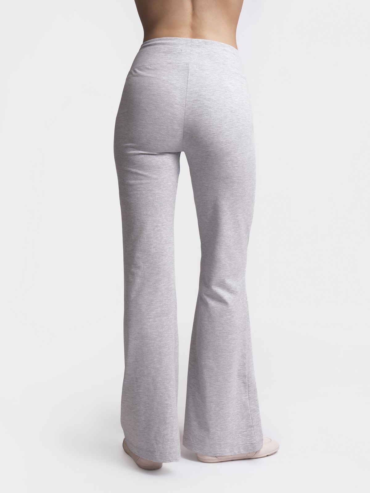 Трикотажные легинсы Bootcut