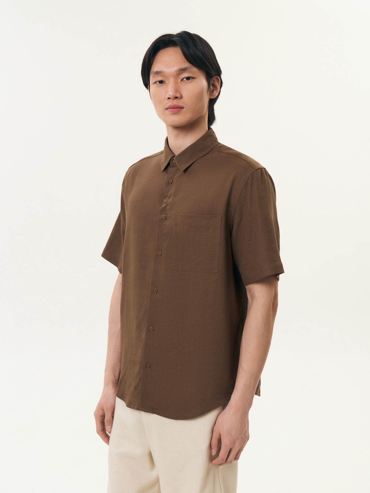 Рубашка с  короткими рукавами