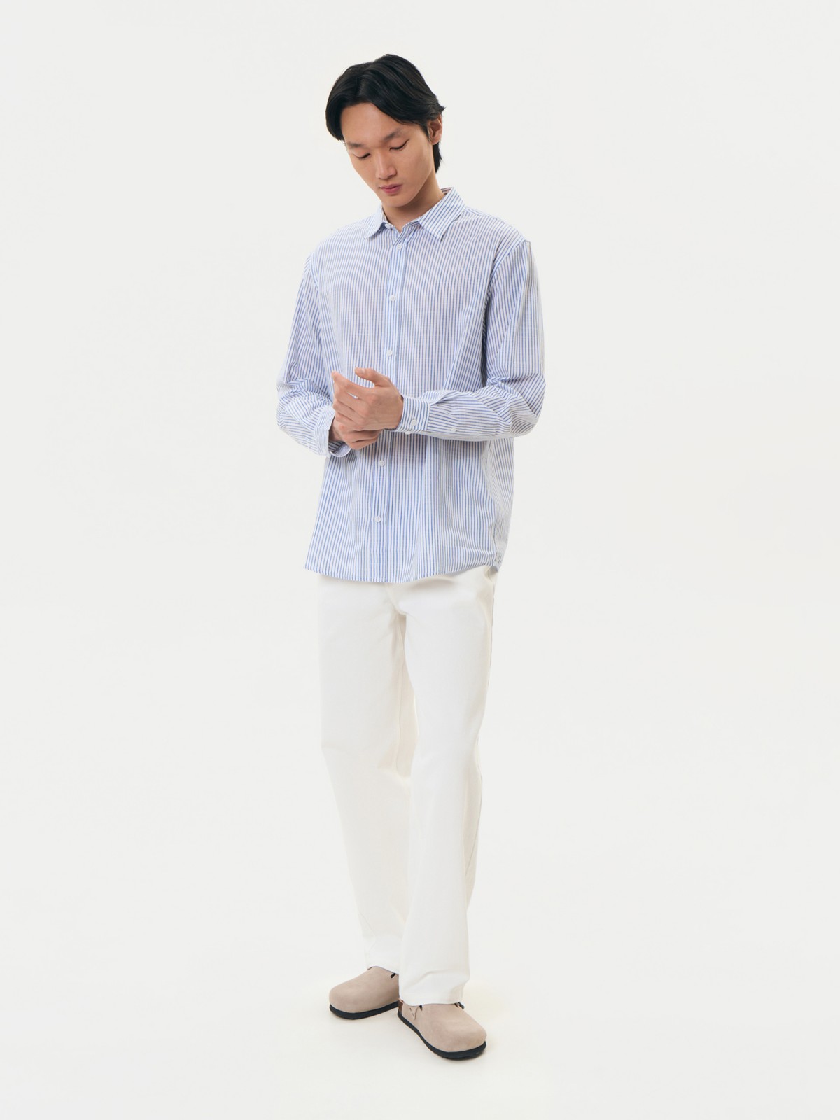 Офисная рубашка из хлопка