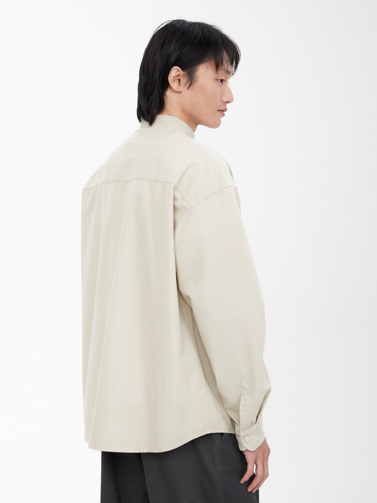 Куртка-рубашка из хлопка с карманами