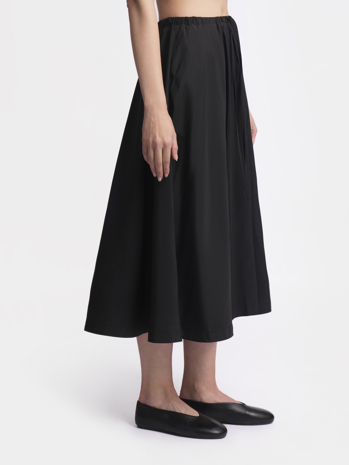 Юбка миди на резинке