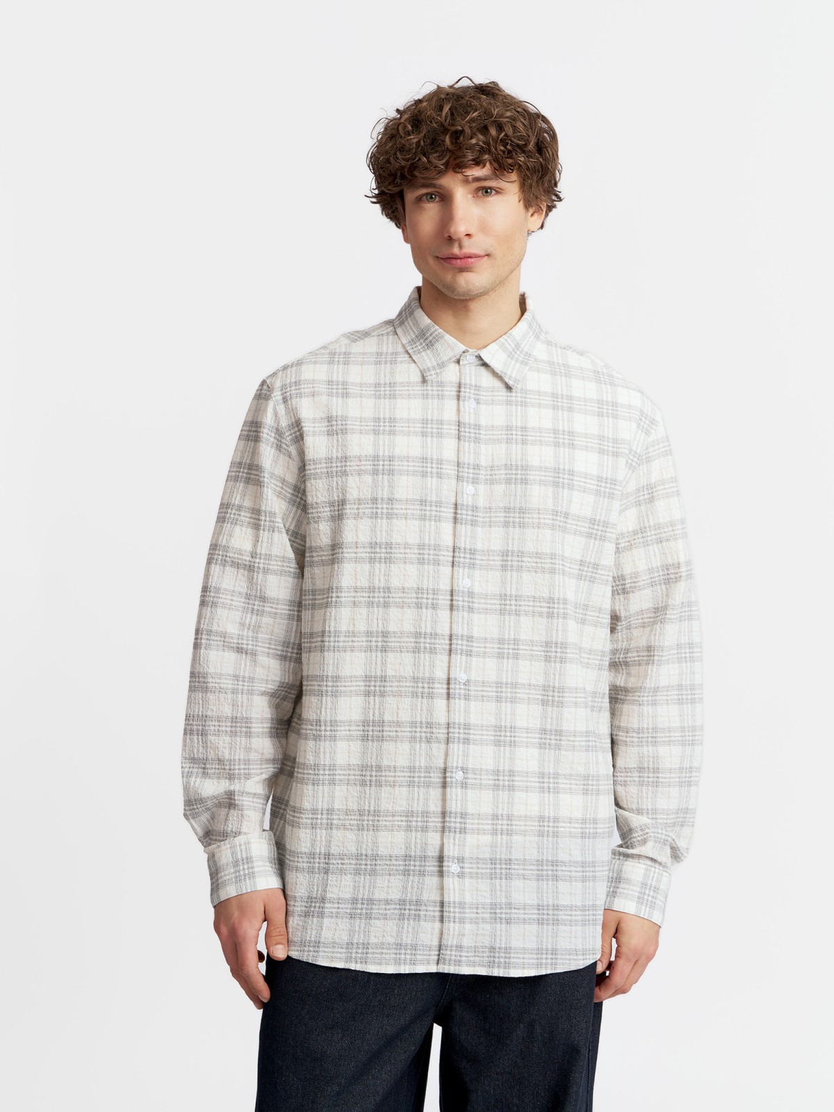 Офисная рубашка из хлопка