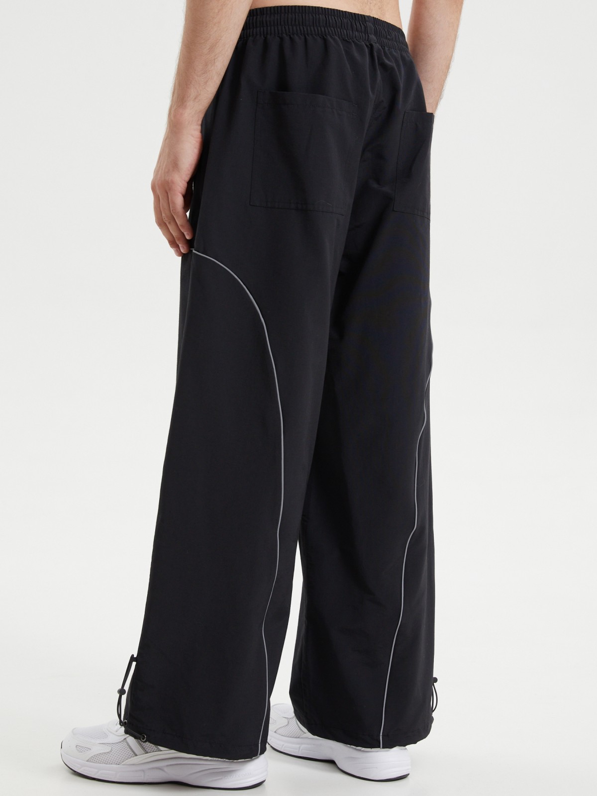 Брюки с кулисками