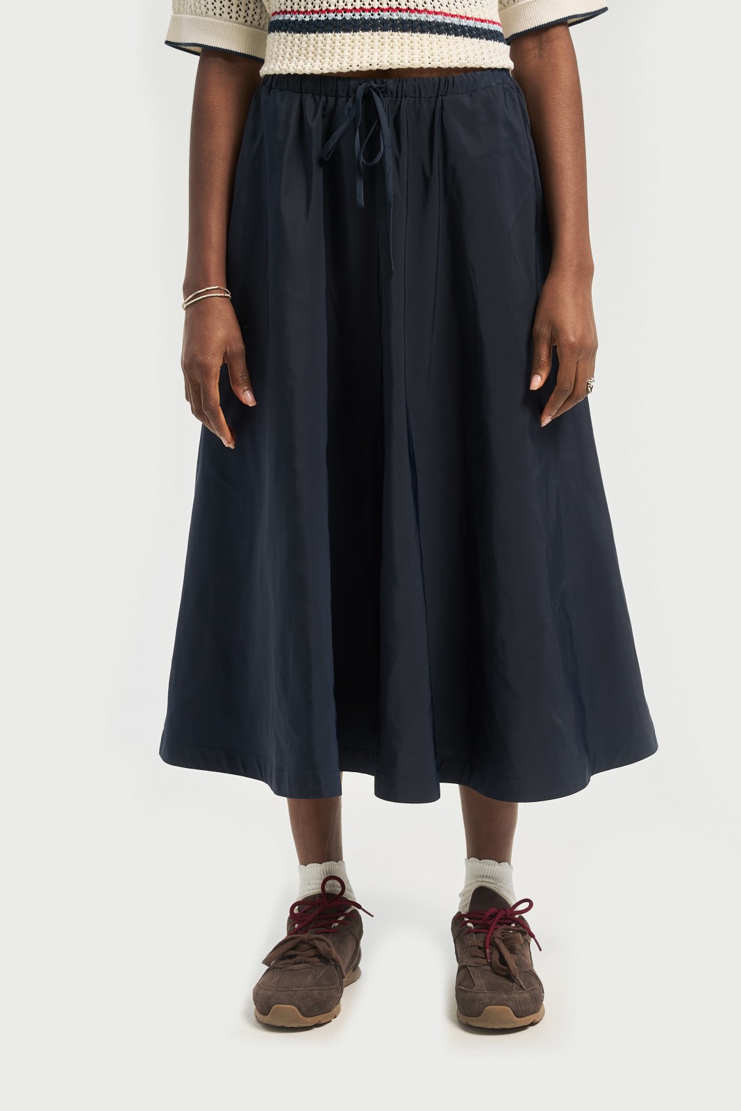 Юбка миди на резинке