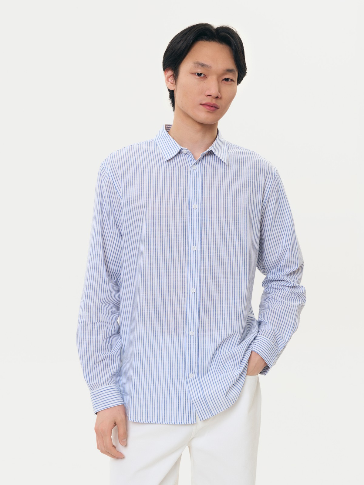 Офисная рубашка из хлопка