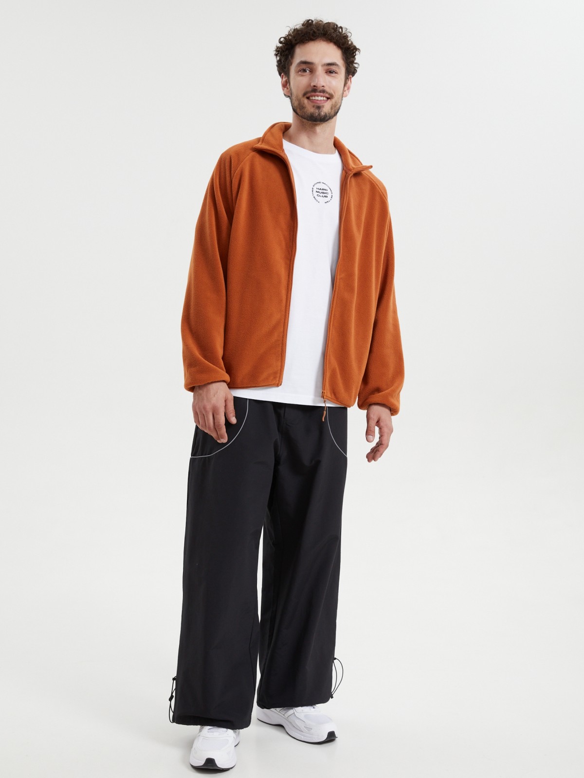 Толстовка из флиса на молнии