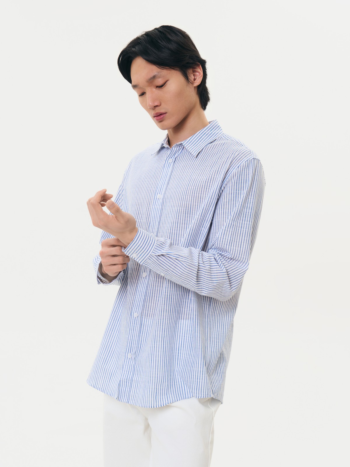 Офисная рубашка из хлопка