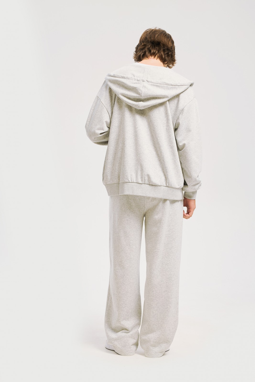 Трикотажные прямые брюки