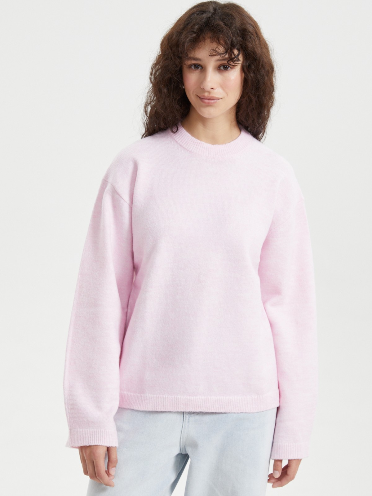 Вязаный джемпер оверсайз