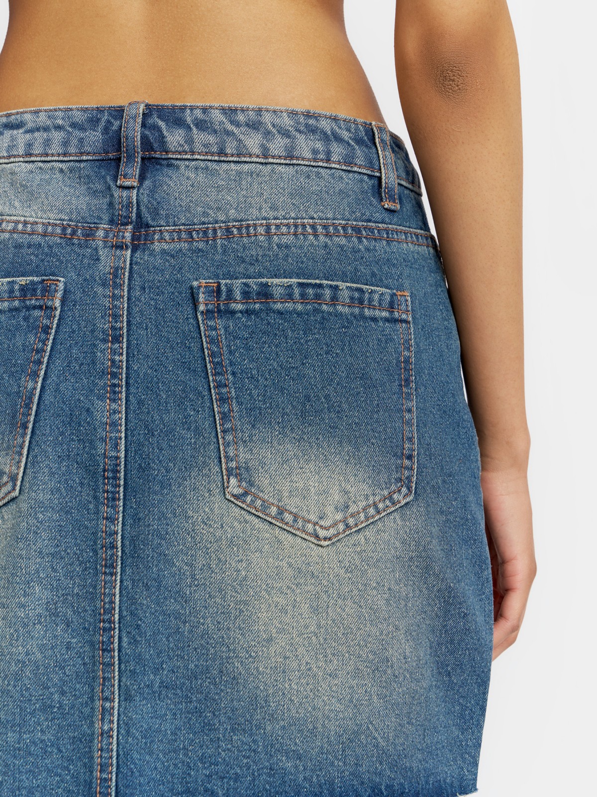 Юбка джинсовая