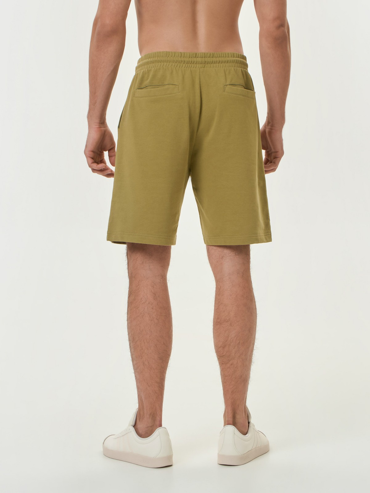 Трикотажные шорты на резинке из хлопка