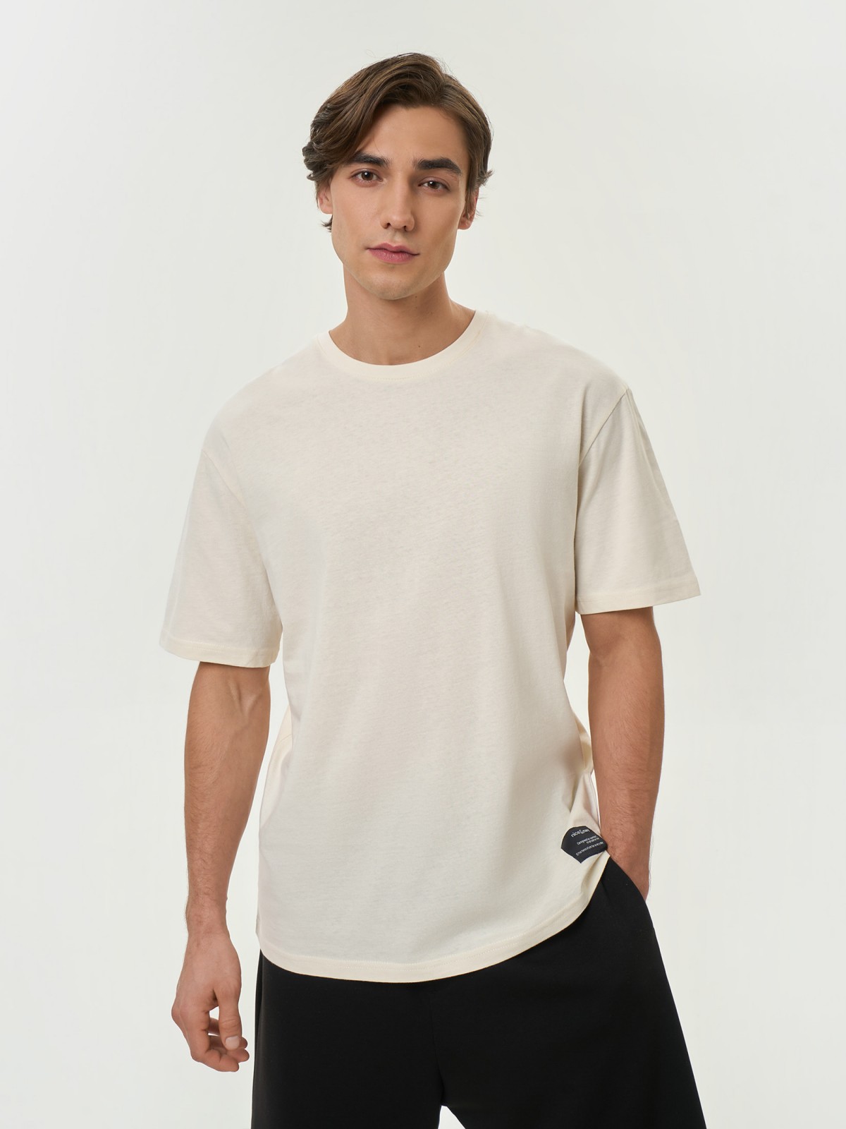 Футболка из хлопка с коротким рукавом