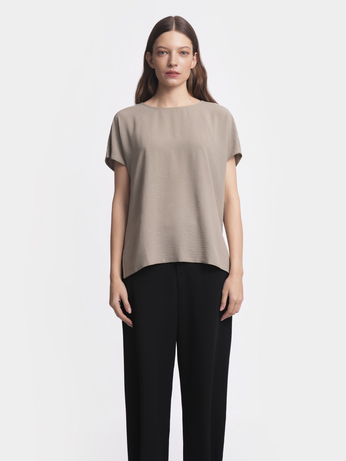 Блузка с коротким рукавом