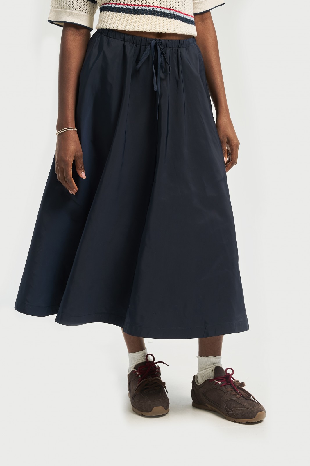 Юбка миди на резинке