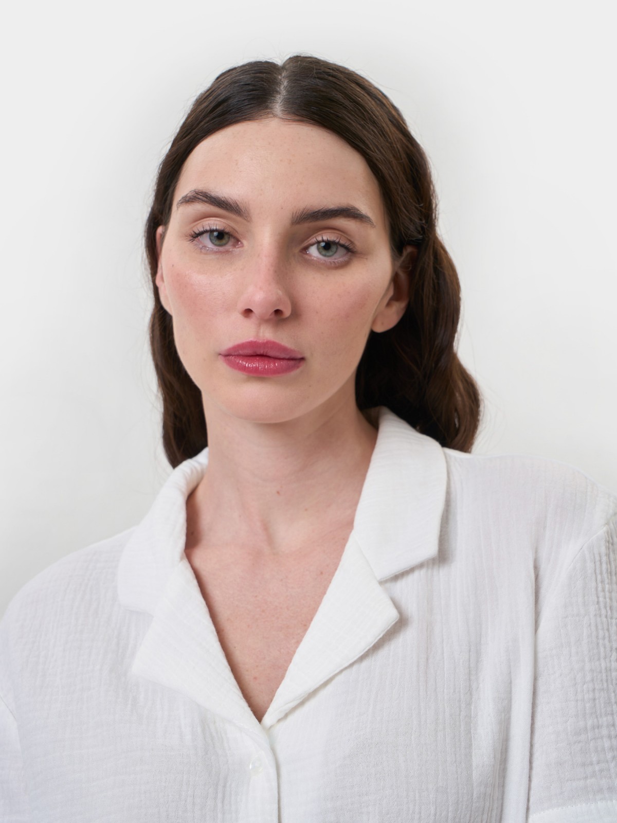 Блузка с короткими рукавами