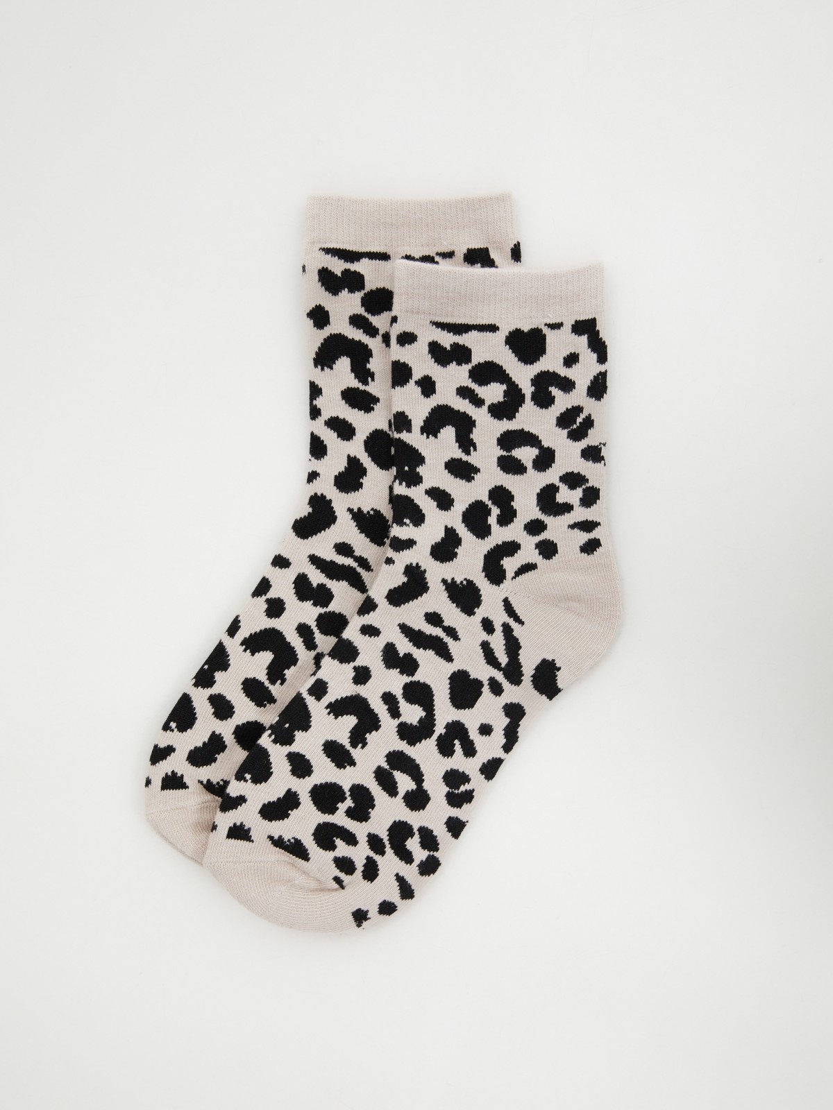 Набор высоких носков с рисунком (2 пары в комплекте)