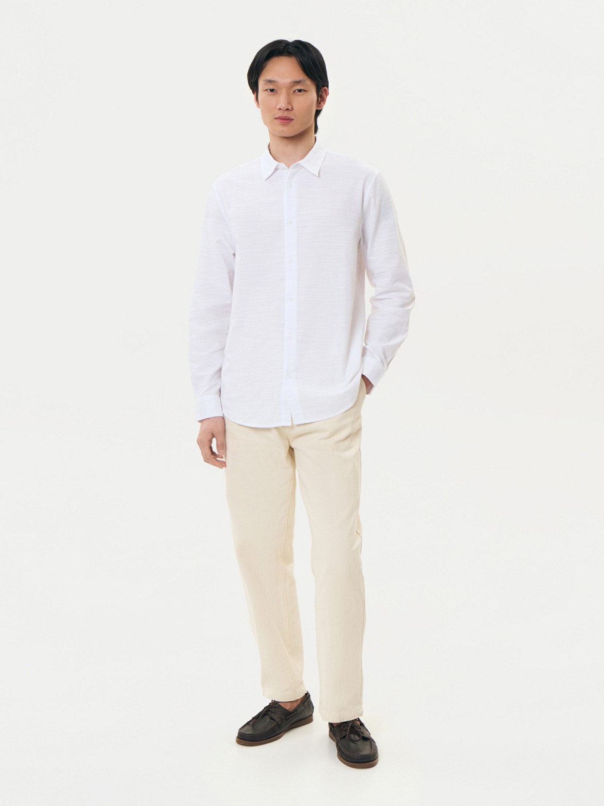 Офисная рубашка из хлопка