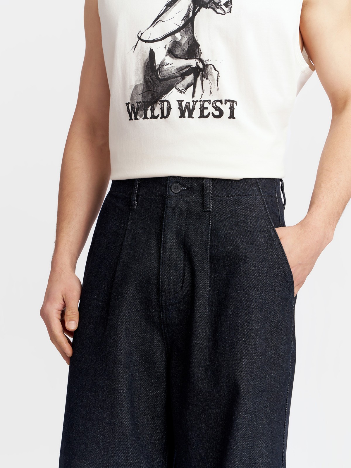 Джинсы фасона Baggy