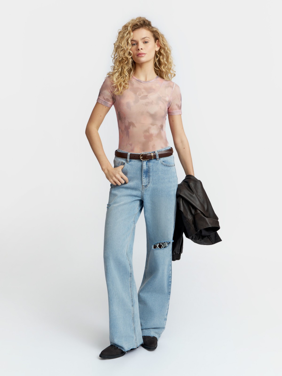 Брюки джинсовые