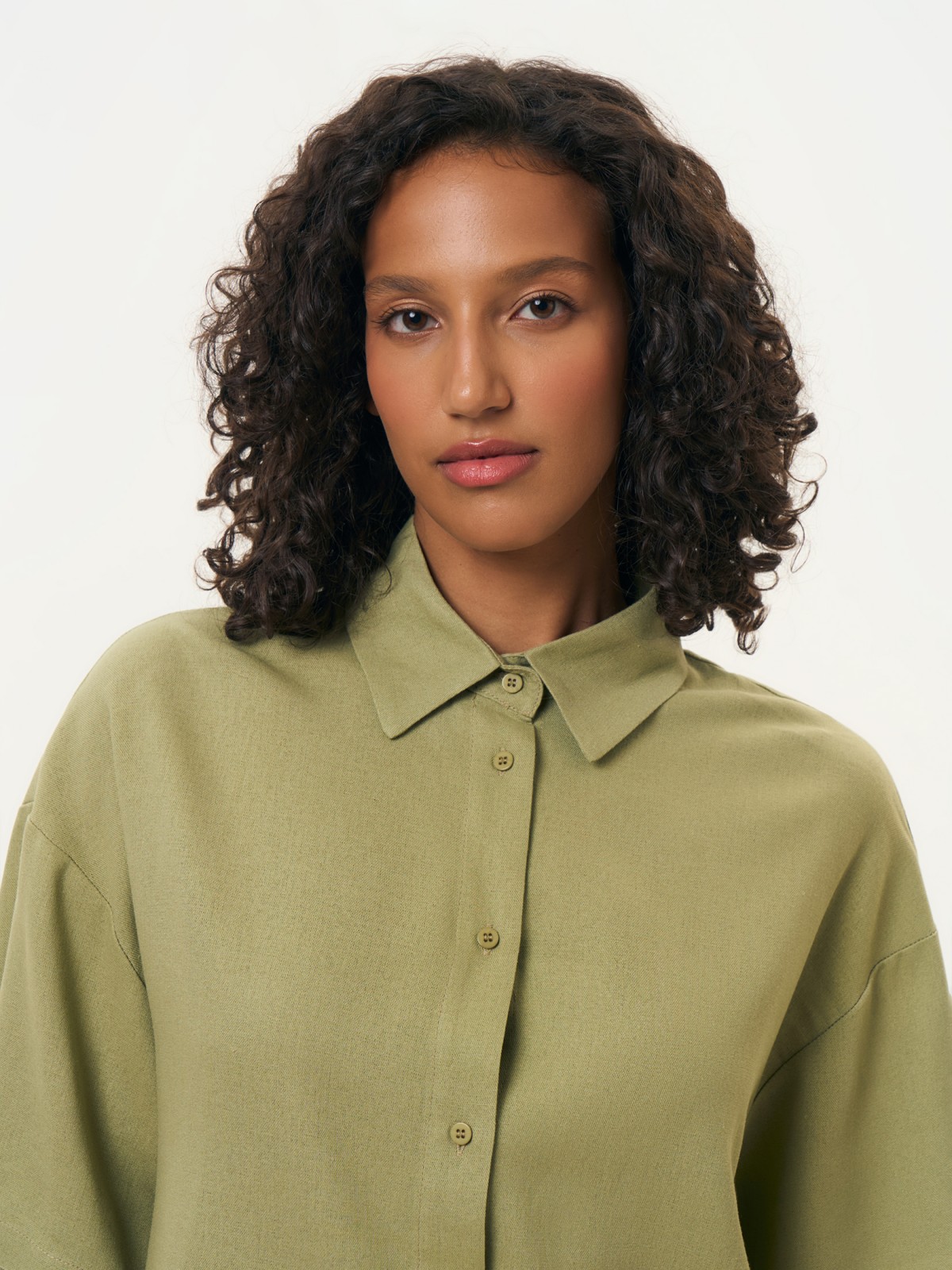 Блузка с короткими рукавами