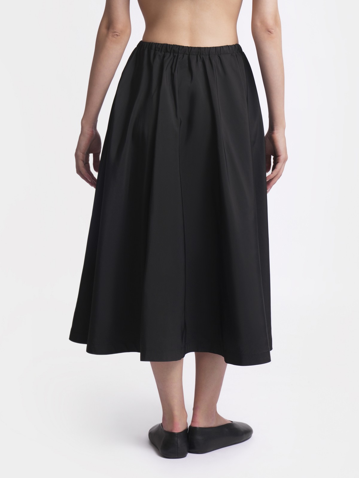 Юбка миди на резинке