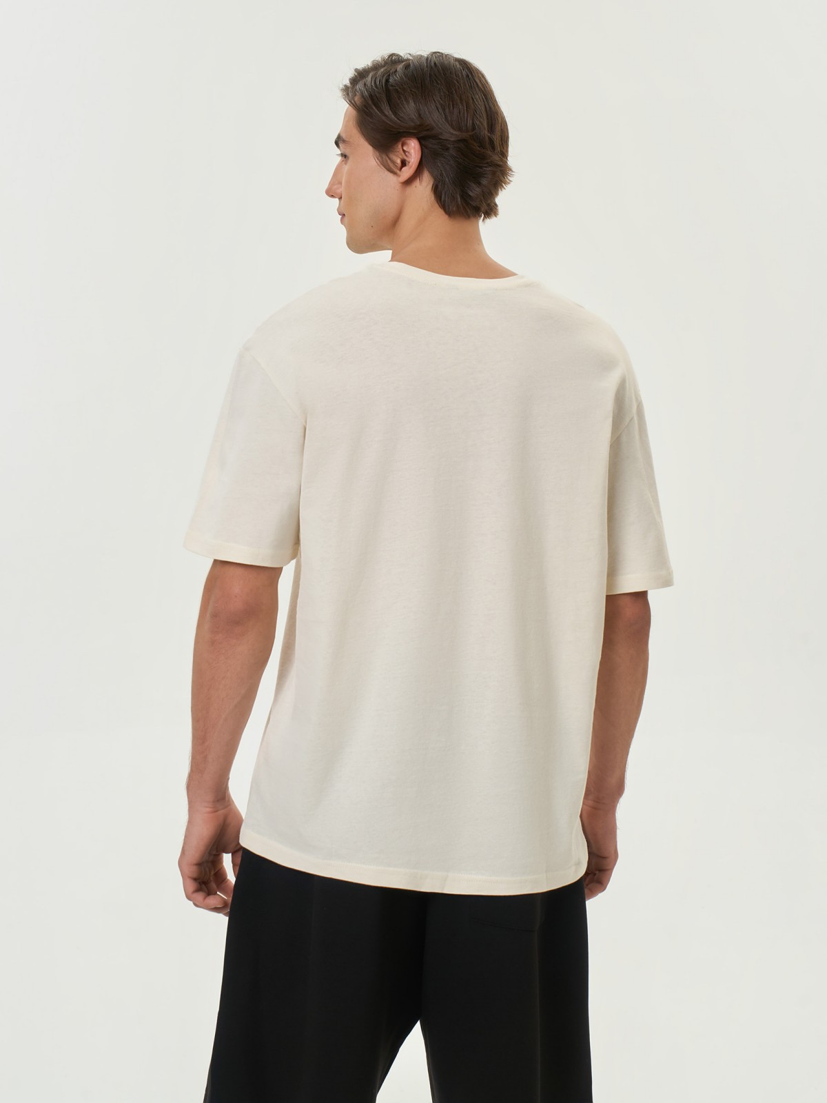 Футболка из хлопка с коротким рукавом