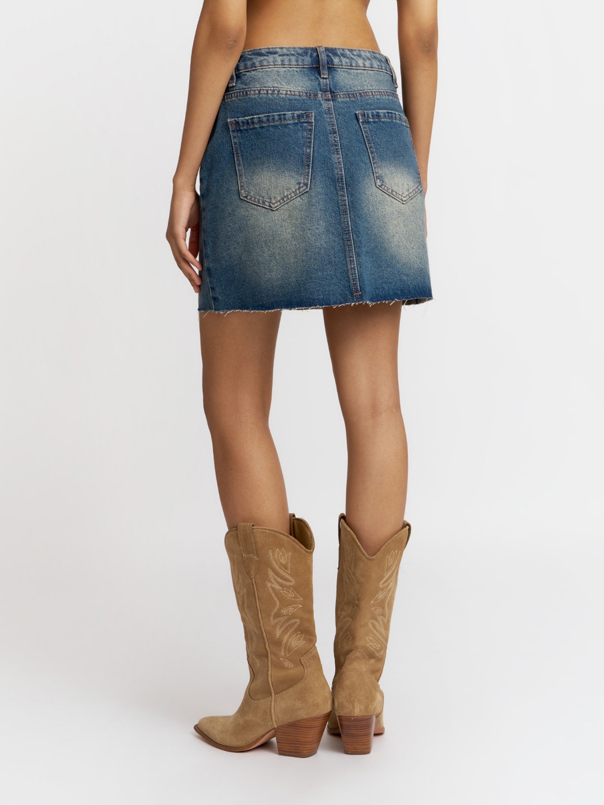 Юбка джинсовая