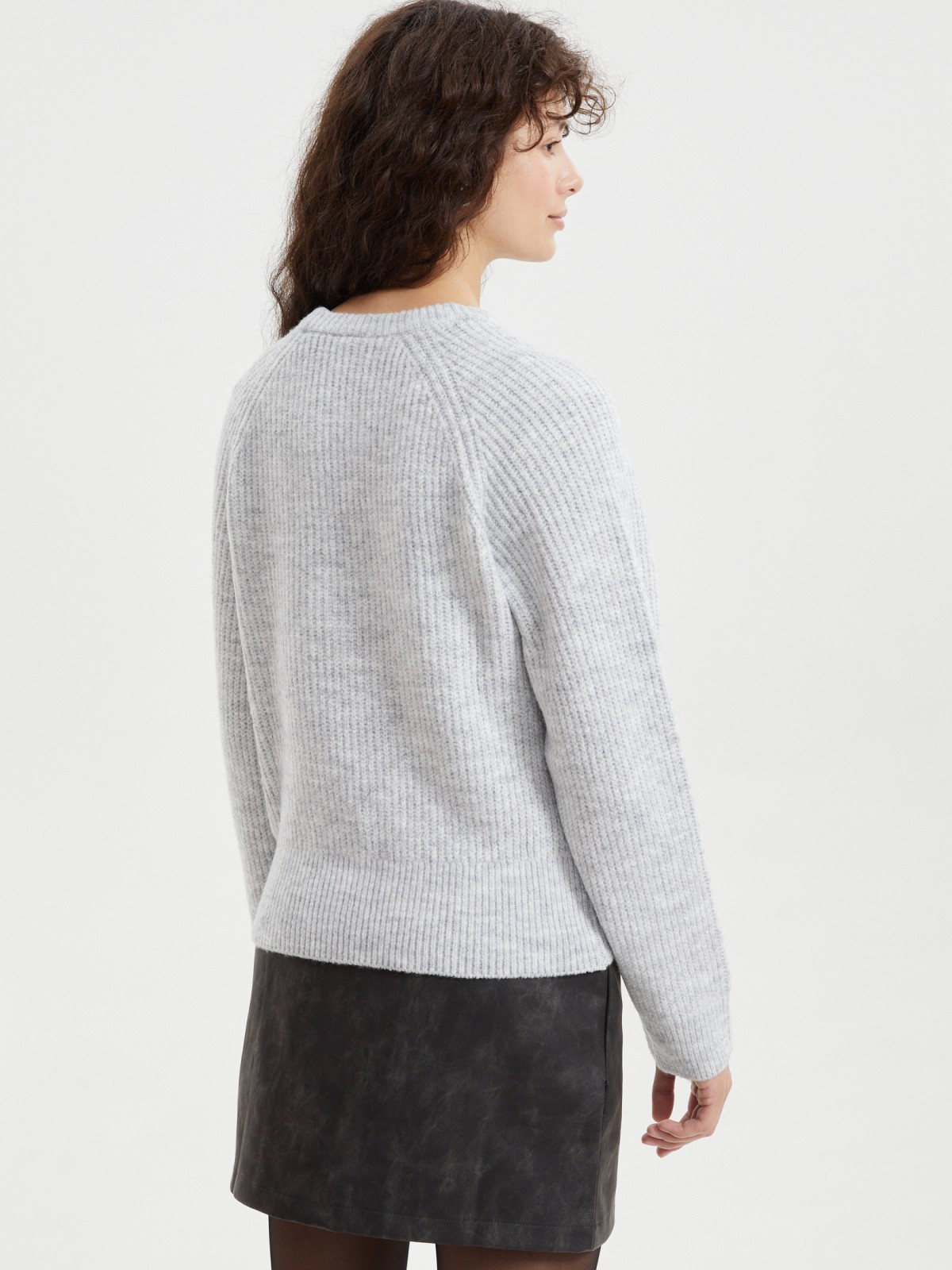 Вязаный джемпер с рукавами реглан