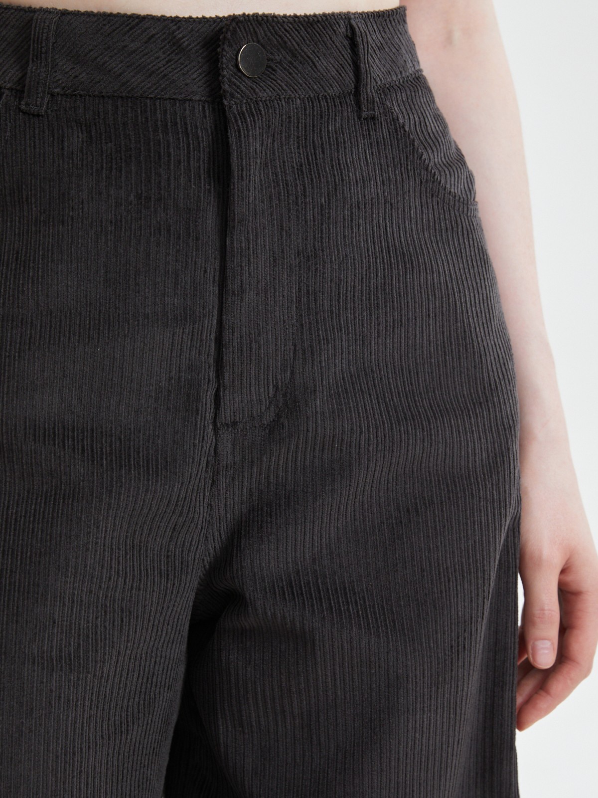 Прямые вельветовые брюки из хлопка