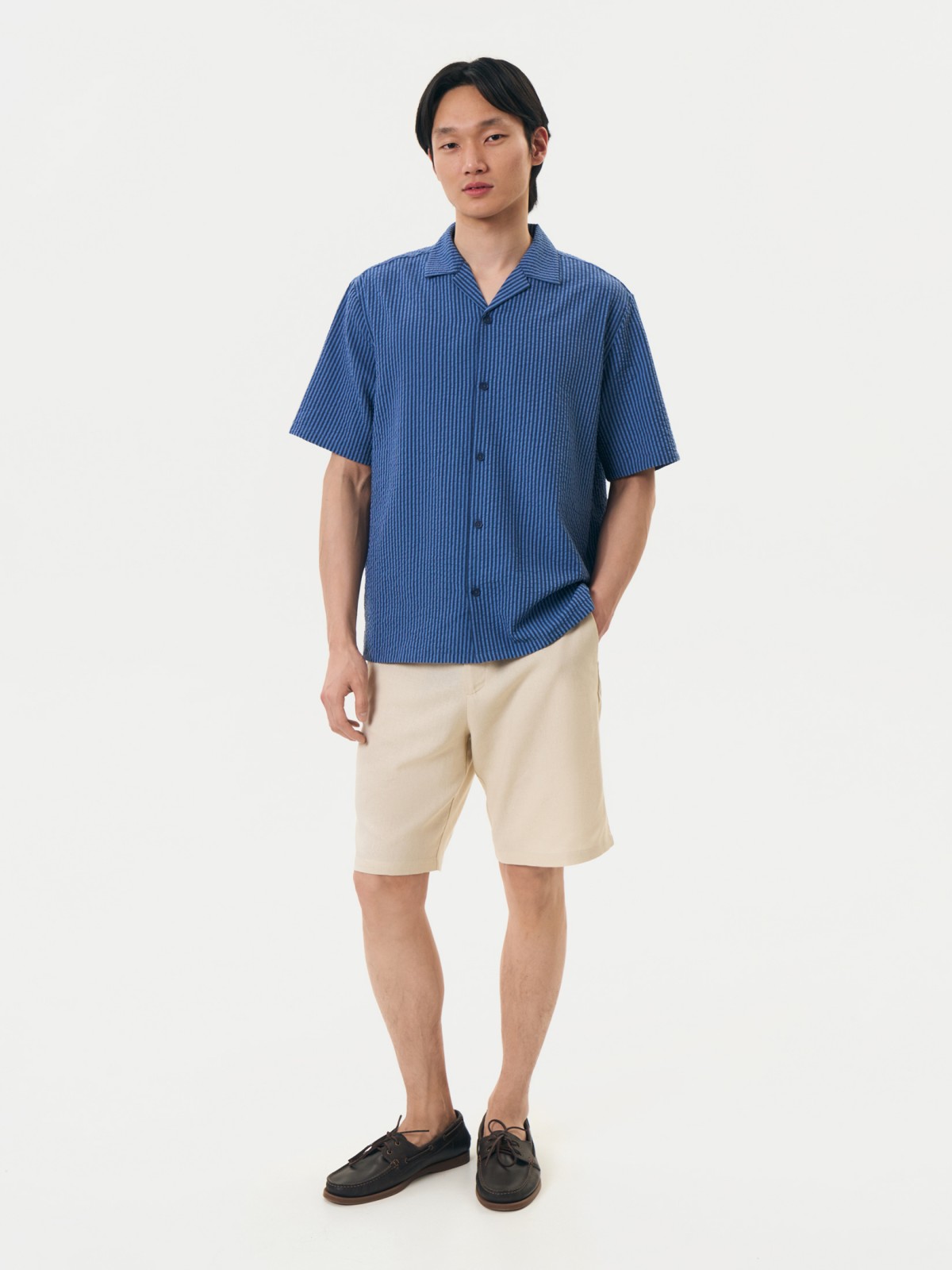 Рубашка с  короткими рукавами