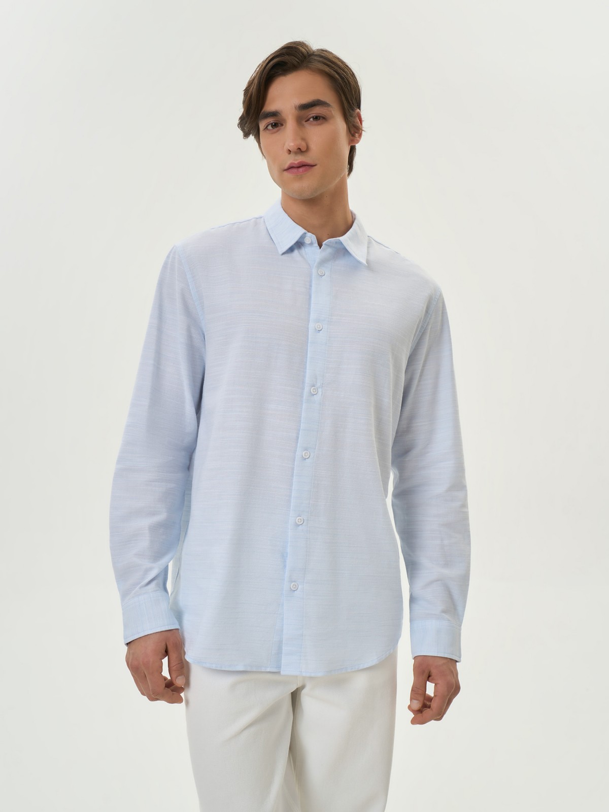 Офисная рубашка из хлопка