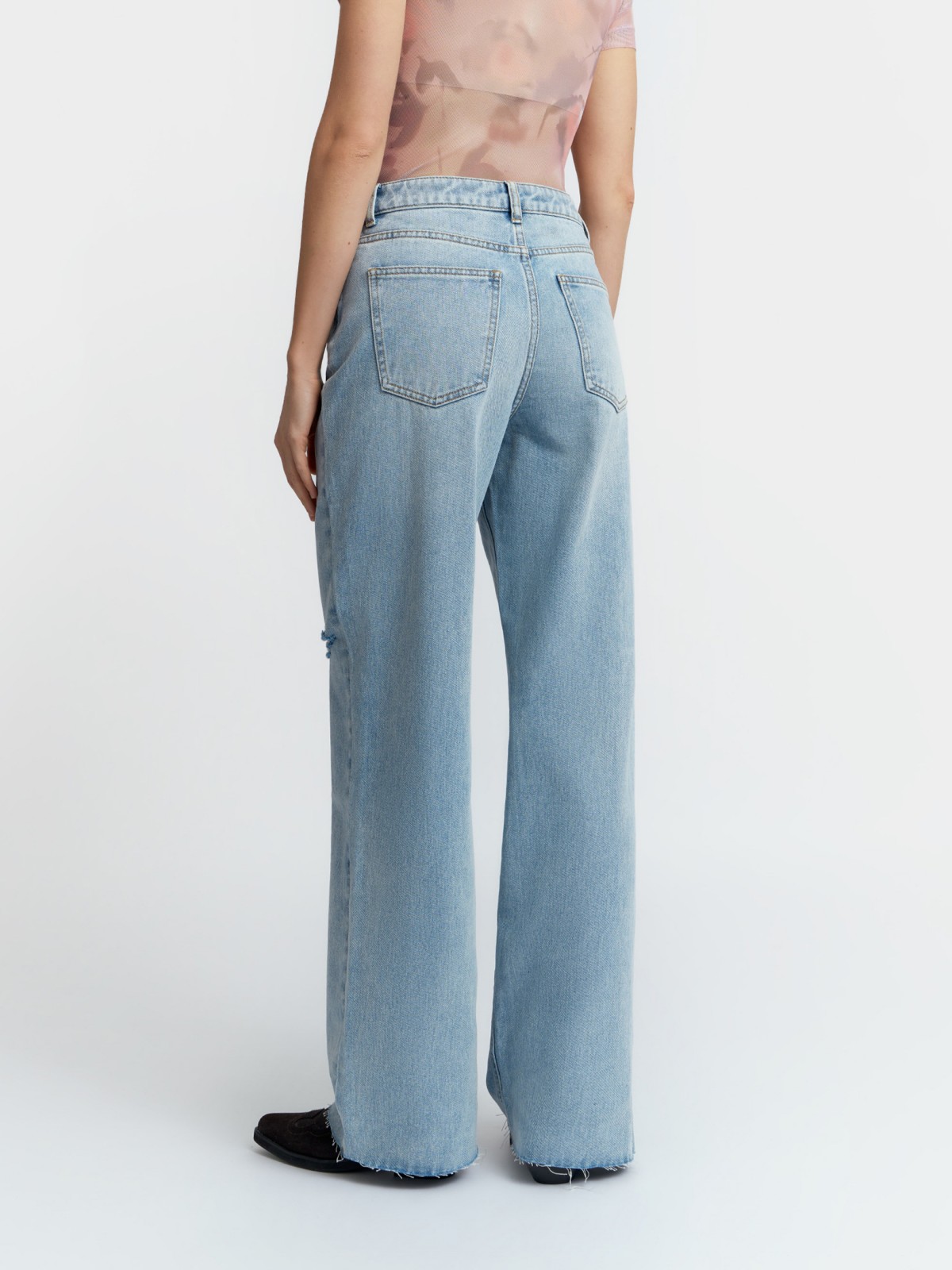 Брюки джинсовые