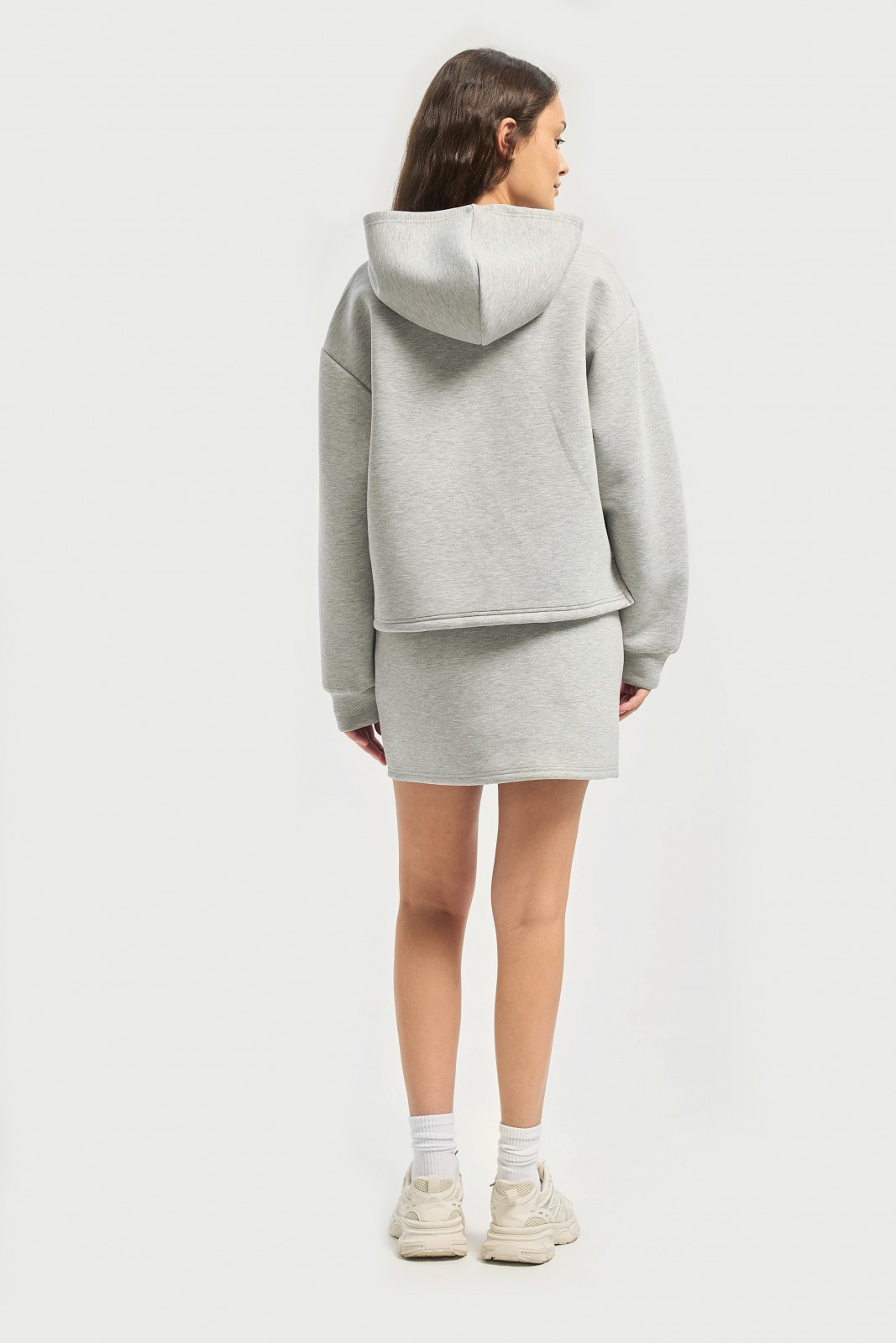 Трикотажный худи с капюшоном