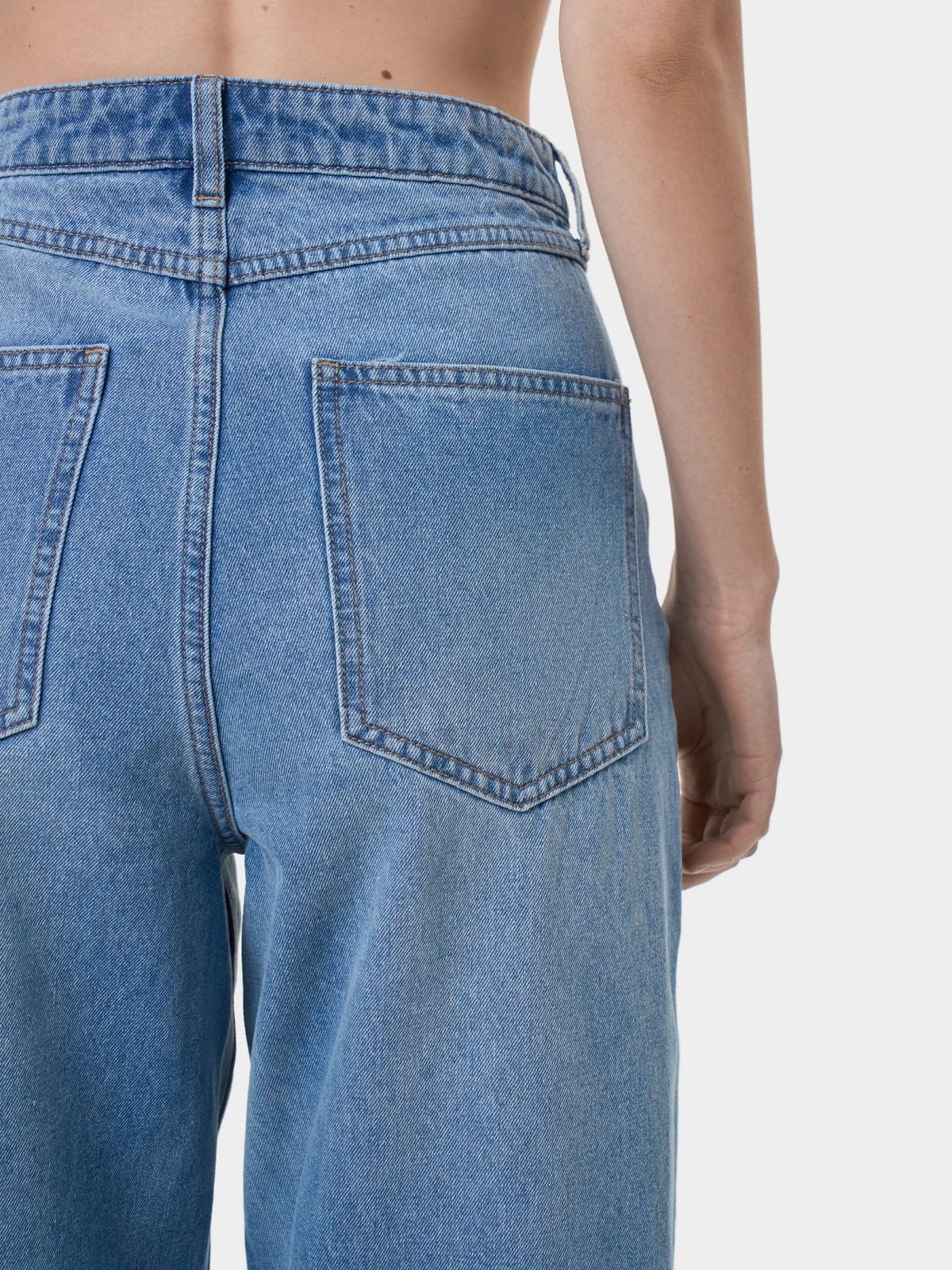 Брюки джинсовые