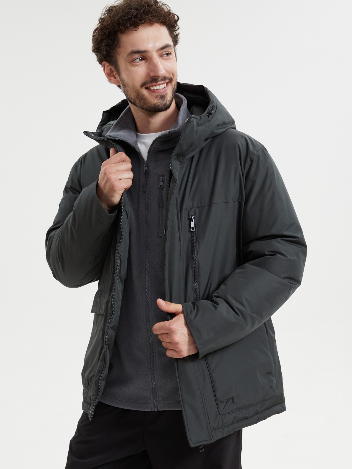 Набор высоких махровых носков (2 пары в комплекте)