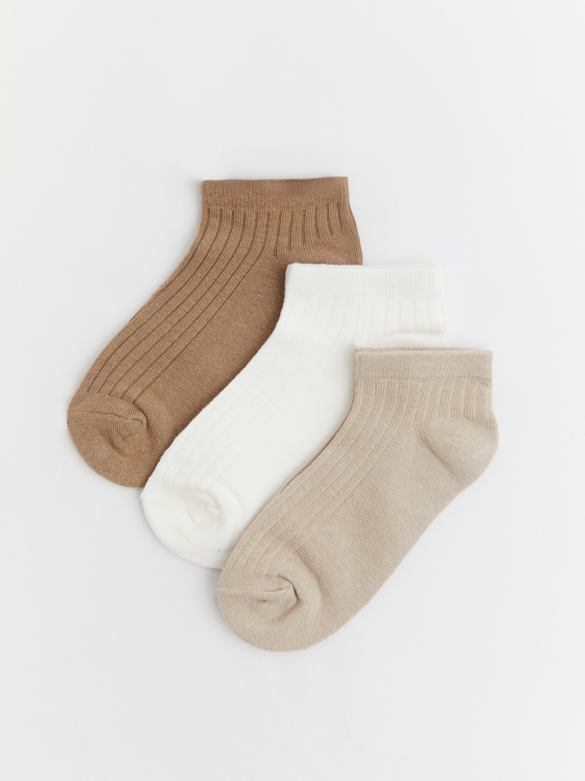 Набор коротких носков (3 пары в комплекте)