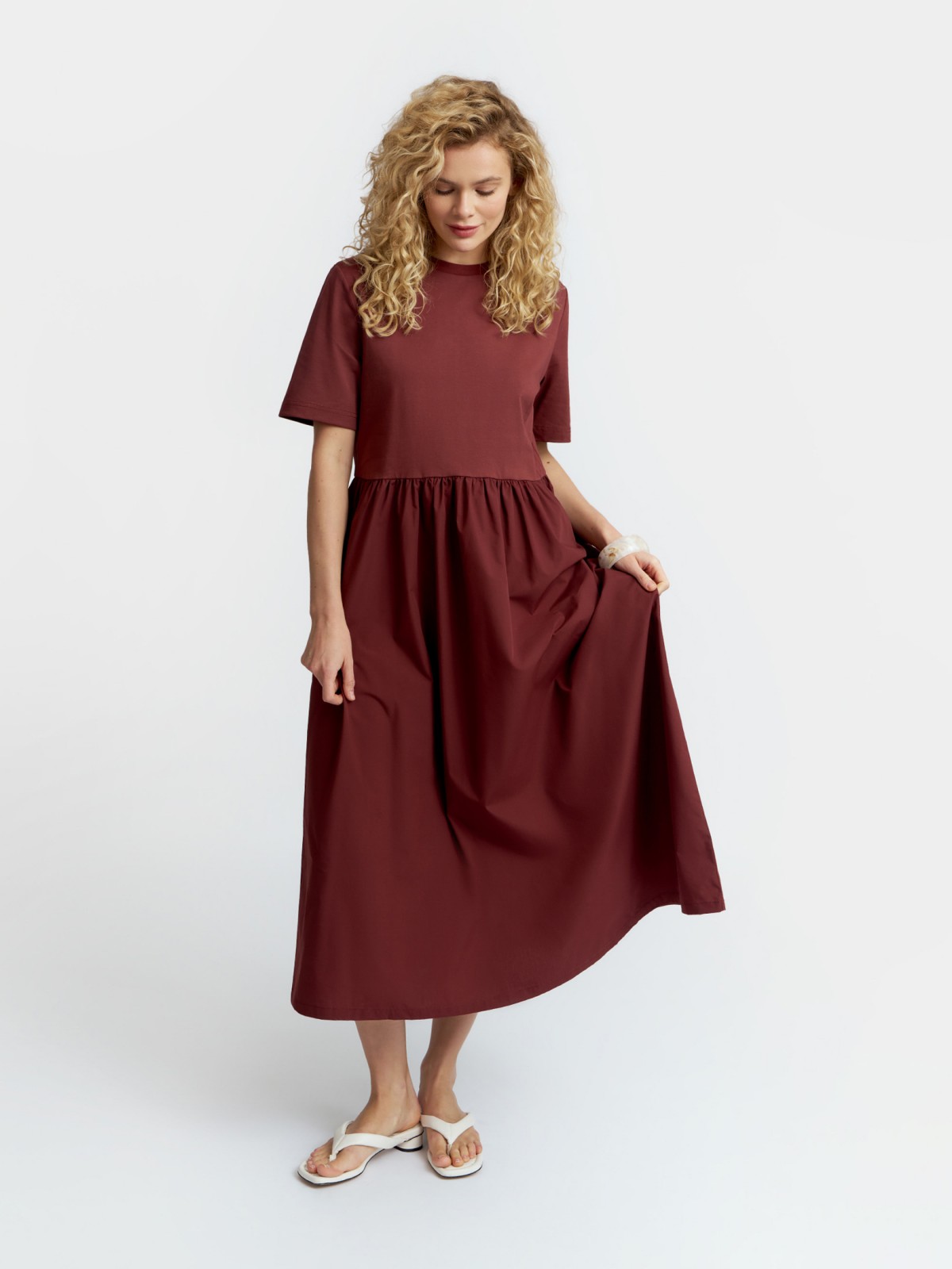 Платье кроеное