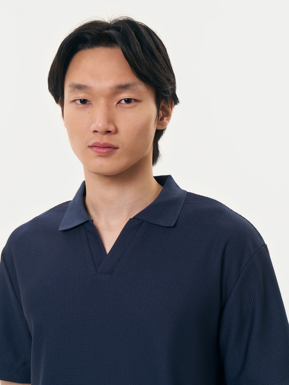 Футболка поло иоднотонная