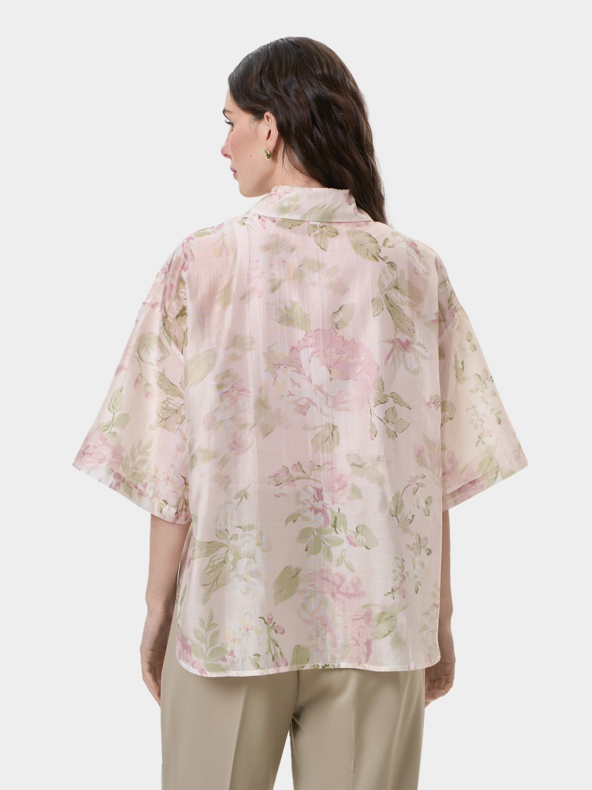 Блузка с короткими рукавами