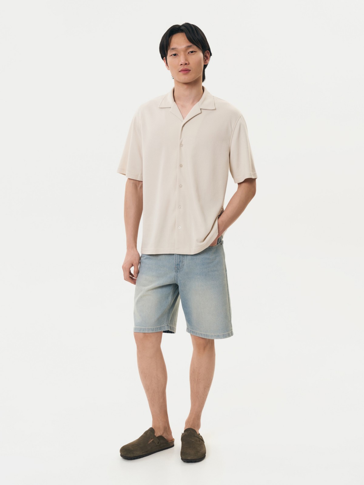 Рубашка с  короткими рукавами