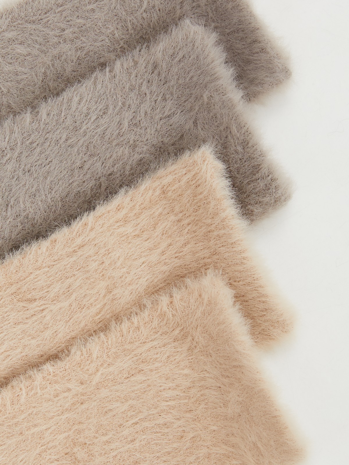 Набор высоких махровых носков (2 пары в комплекте)