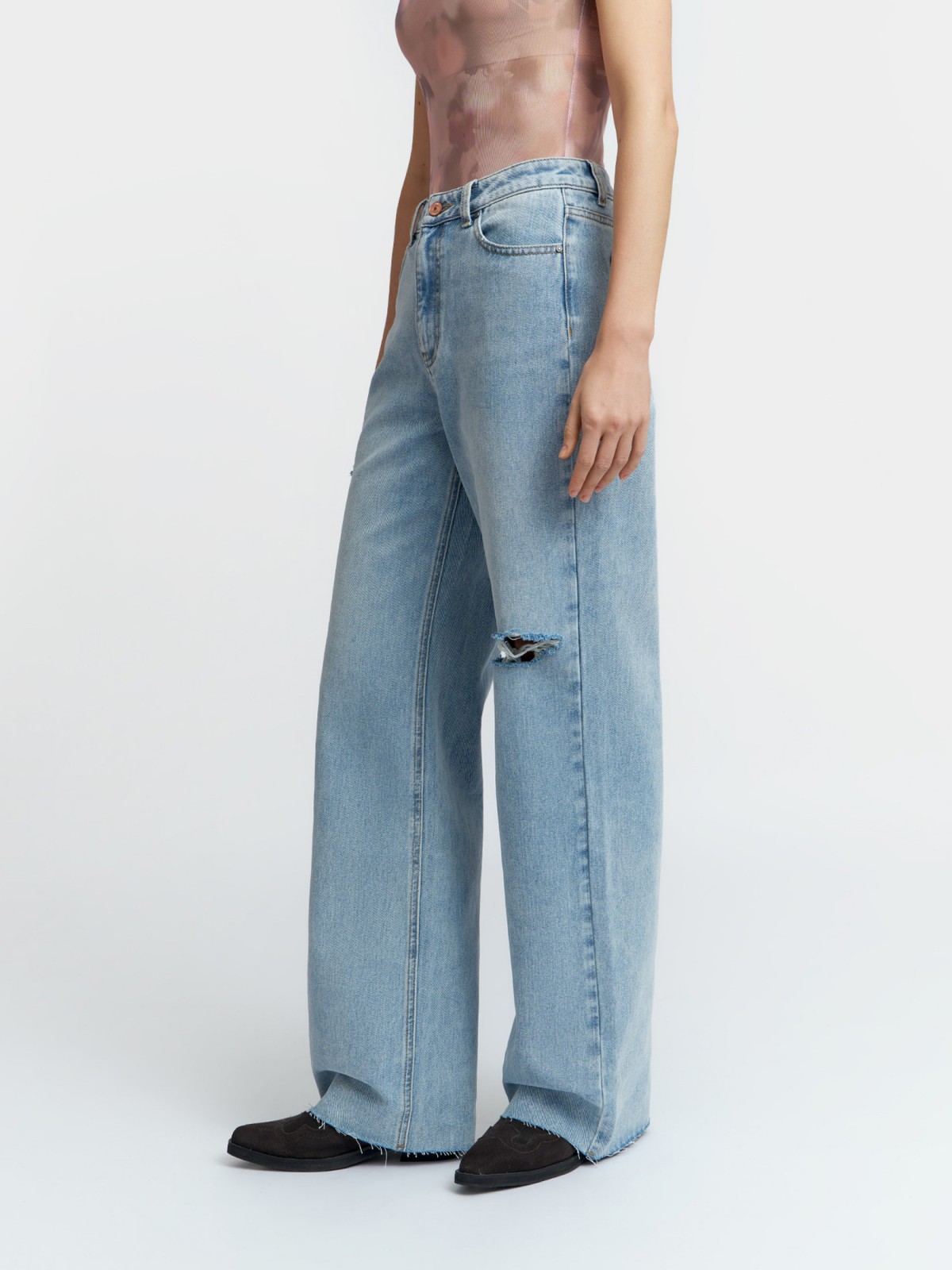 Брюки джинсовые