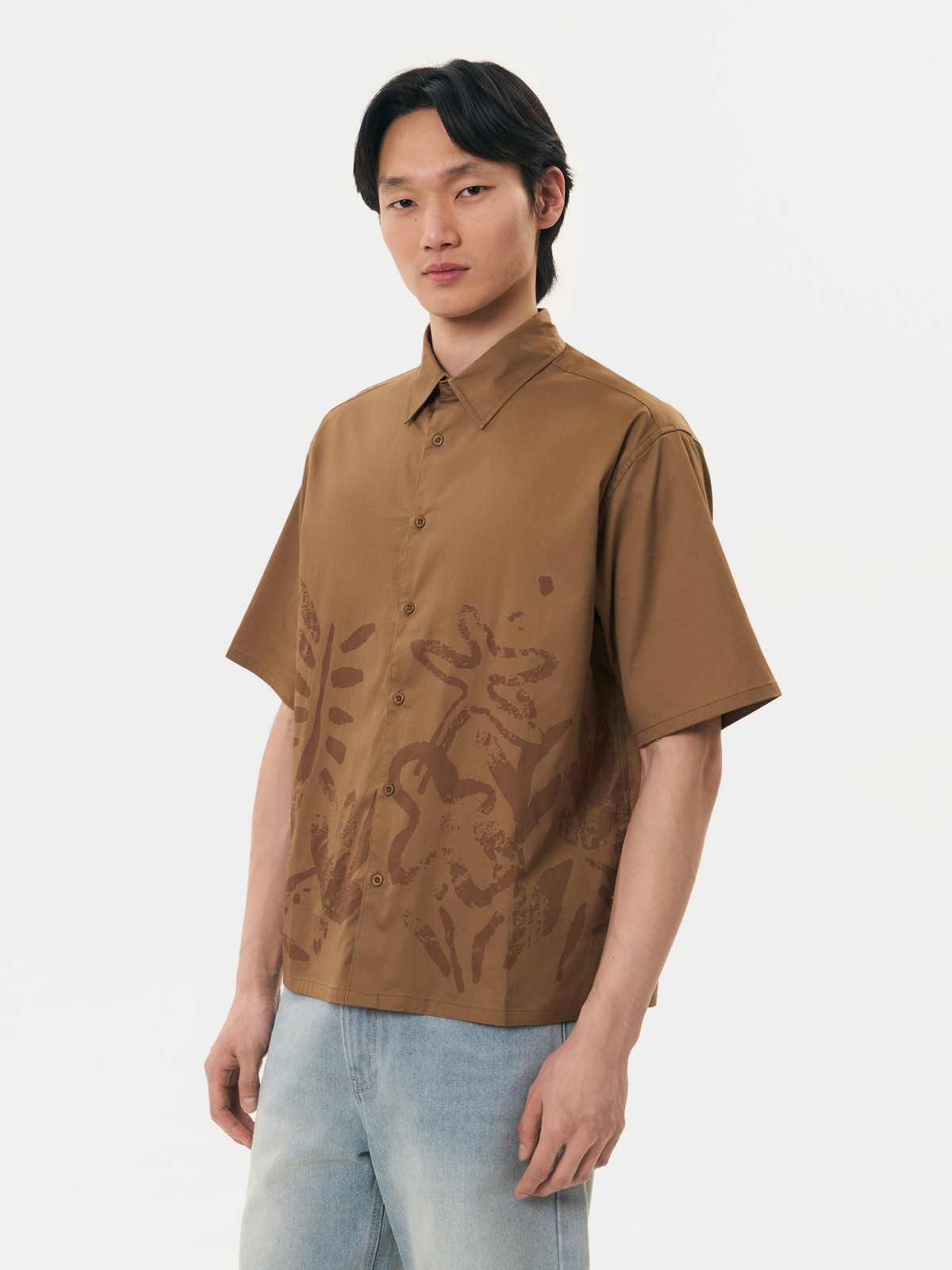 Рубашка с  короткими рукавами