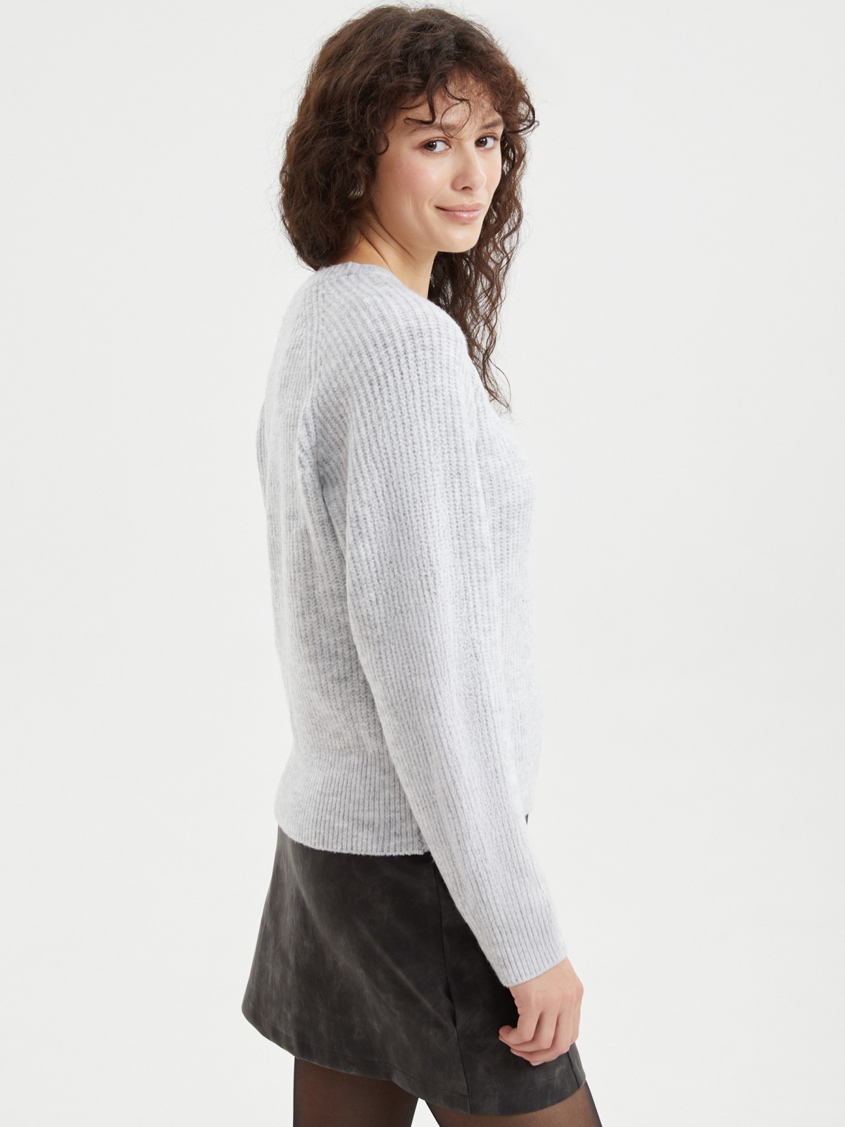 Вязаный джемпер с рукавами реглан