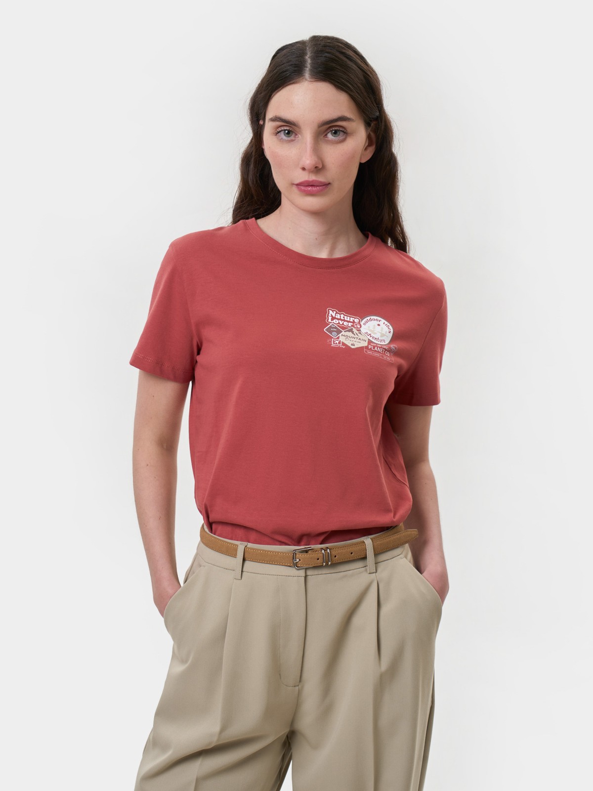 Футболка с короткими  рукавами