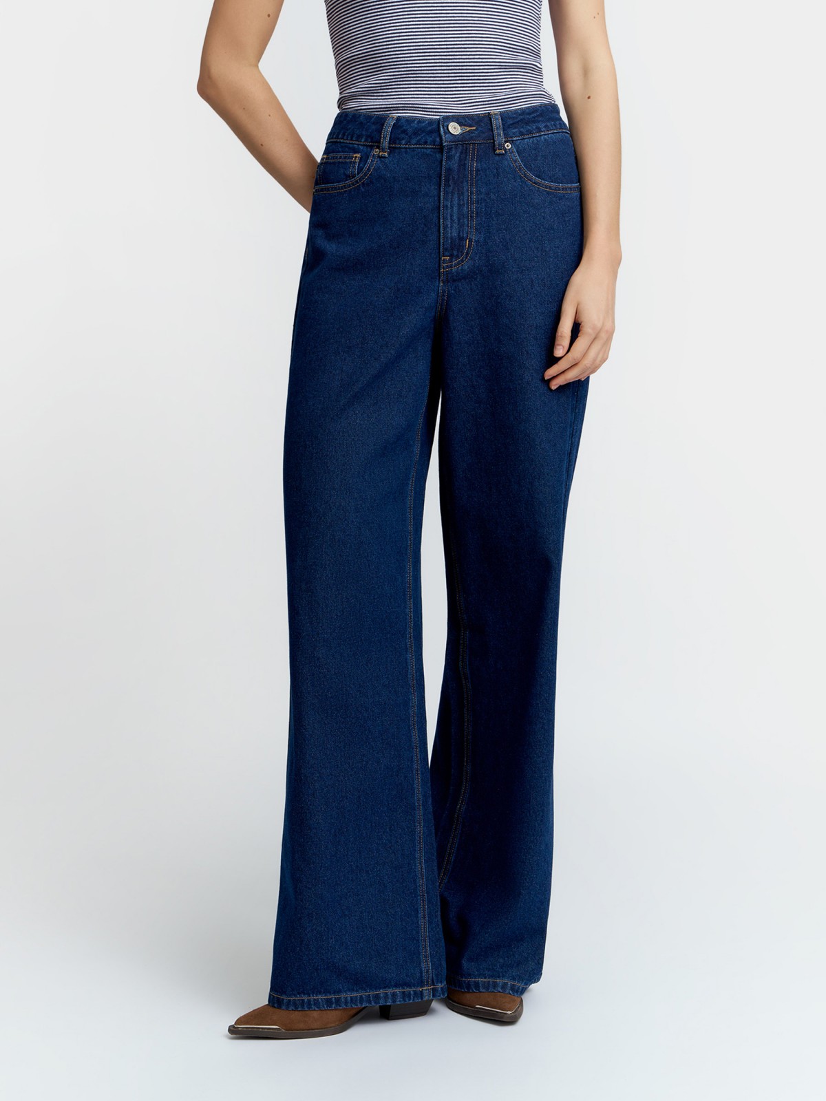 Брюки джинсовые