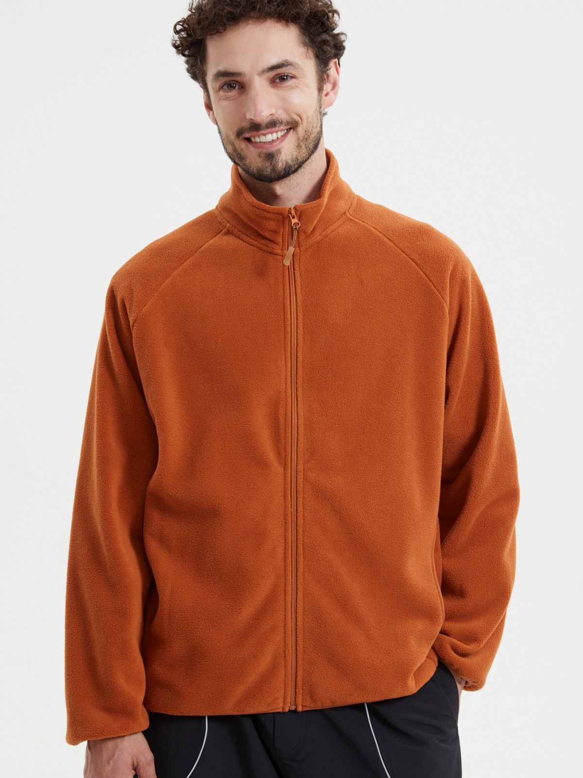 Толстовка из флиса на молнии