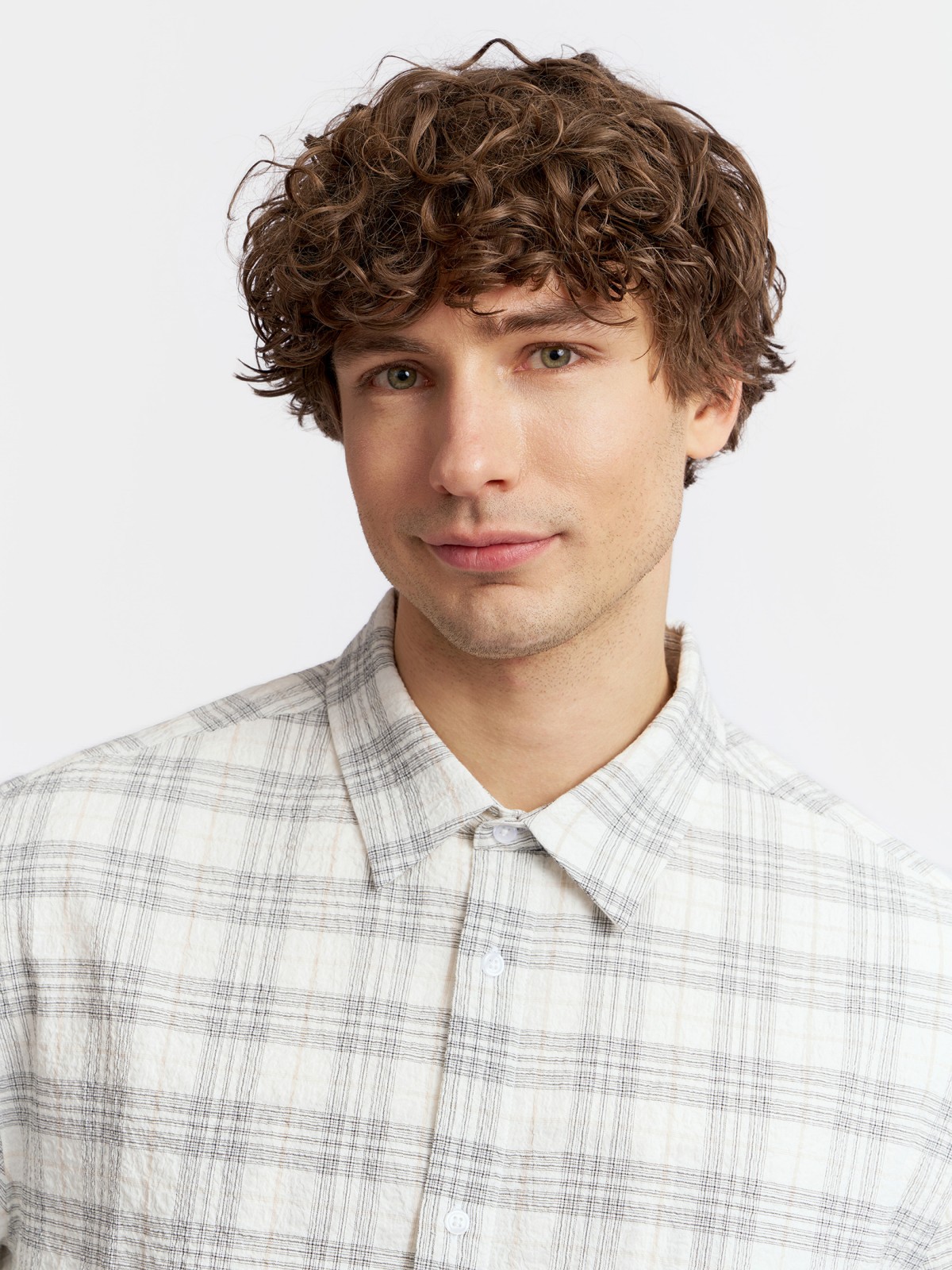 Офисная рубашка из хлопка