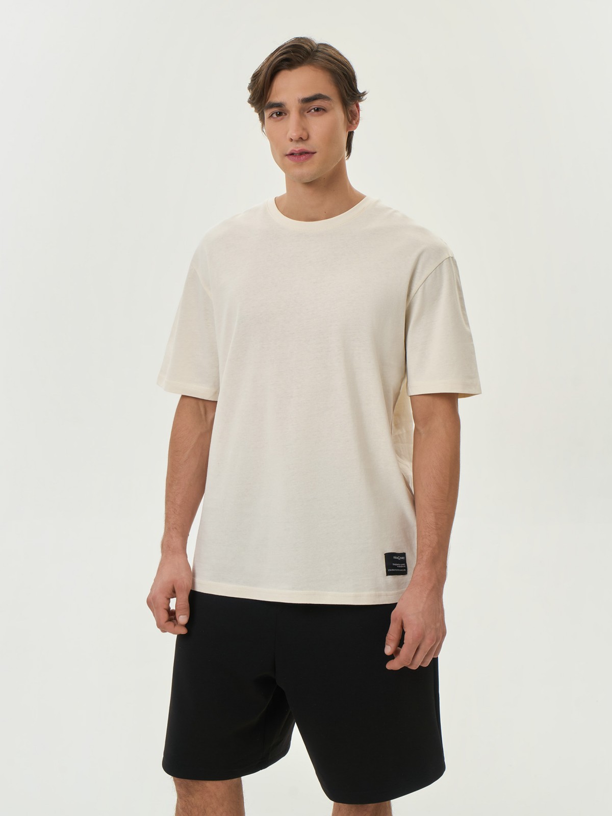 Футболка из хлопка с коротким рукавом